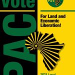 PAC 2021 Local Elections Manifesto – FOR LAND AND ECONOMIC LIBERATION